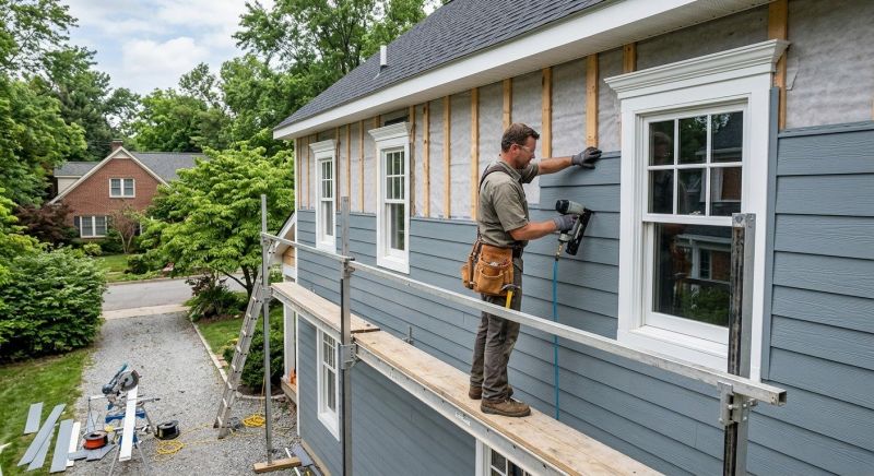 Polymer Siding Installation