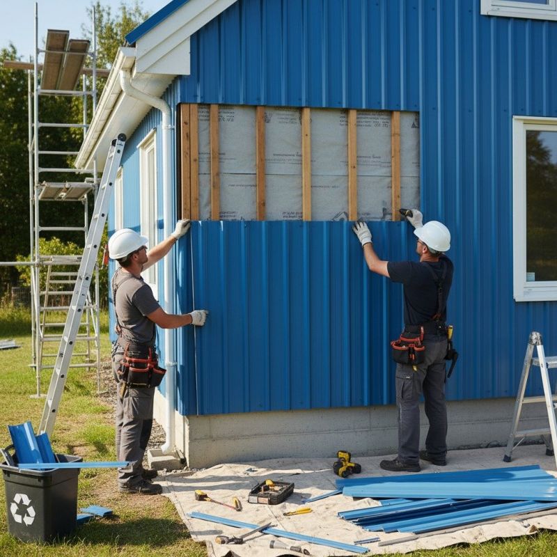 Our team working on Siding Service projects in Walton County, GA