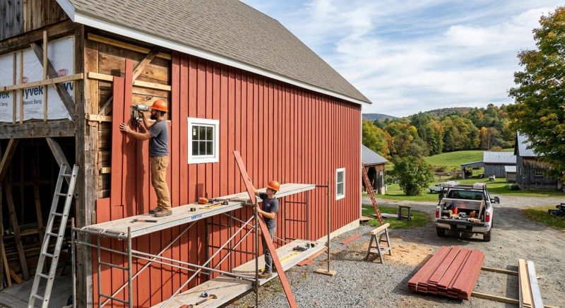 Barn Siding Installation in Rockdale County, GA