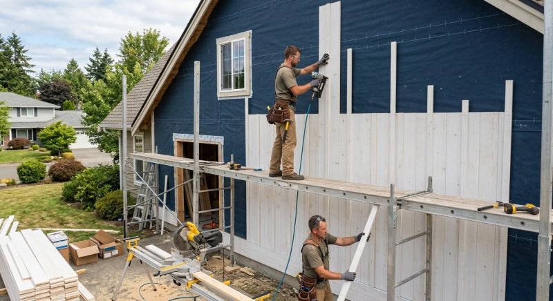 Batten Siding Installation in Ellenwood, GA