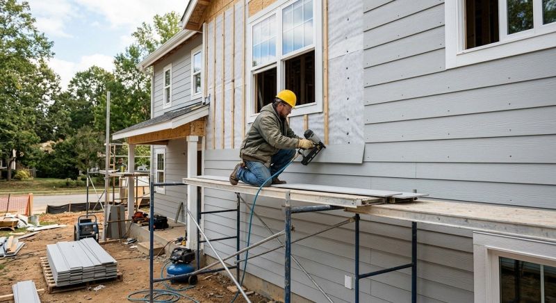 Cement Siding Installation in Auburn, GA