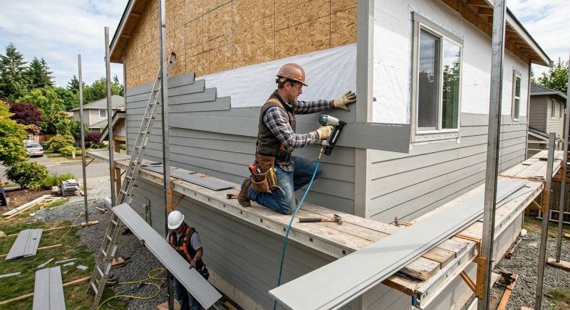Cement Siding Installation in Duluth, GA
