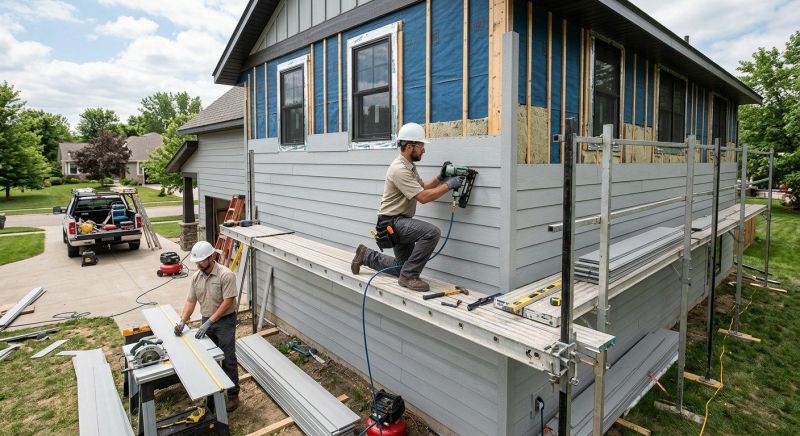 Cement Siding Installation in Lilburn, GA