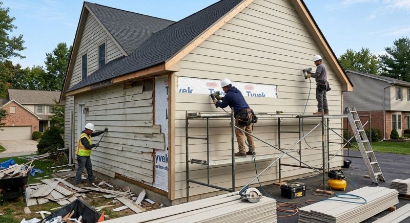 Cement Siding Replacement in Mansfield, GA