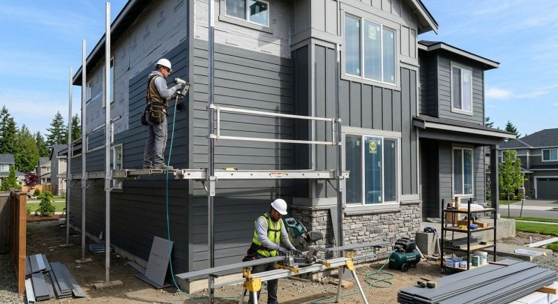 Cement Siding Service in Hoschton, GA