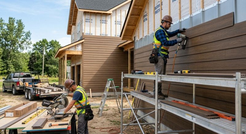 Composite Siding Installation in Walton County, GA
