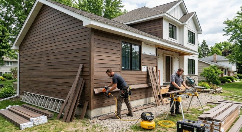 Composite Siding Installation in Winder, GA