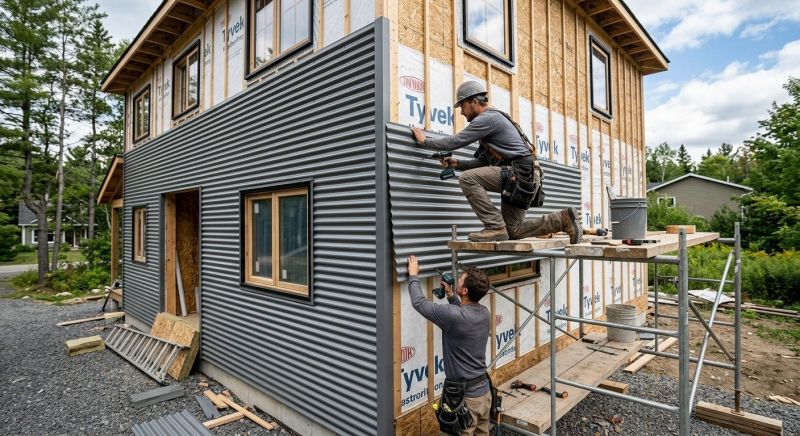 Corrugated Siding Installation in Walton County, GA