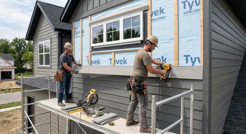 Engineered Siding Installation in Auburn, GA