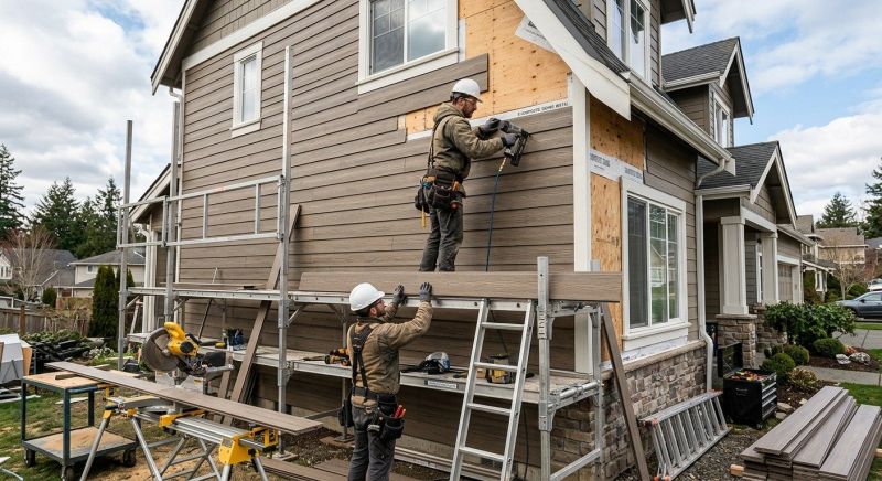Engineered Siding Installation in Monroe, GA