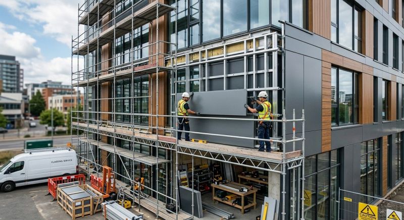 Facade Cladding Installation in Walton County, GA