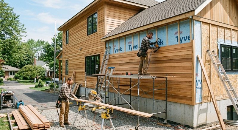 Faux Wood Siding Installation in Duluth, GA