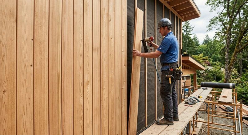 Faux Wood Siding Installation in Walton County, GA