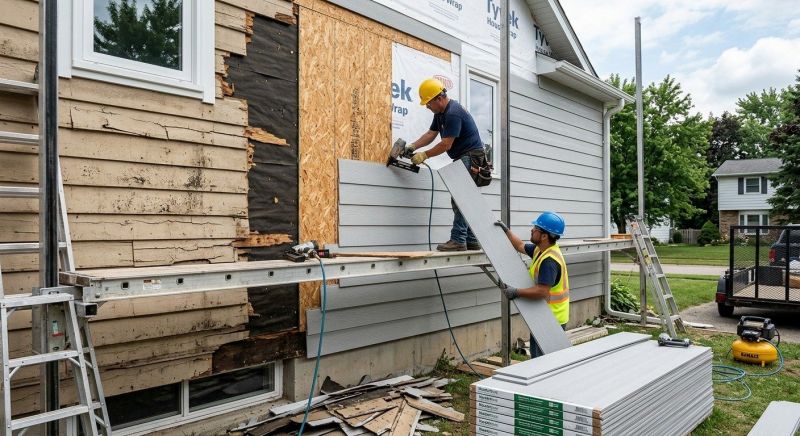 Fiber Siding Installation in Bethlehem, GA