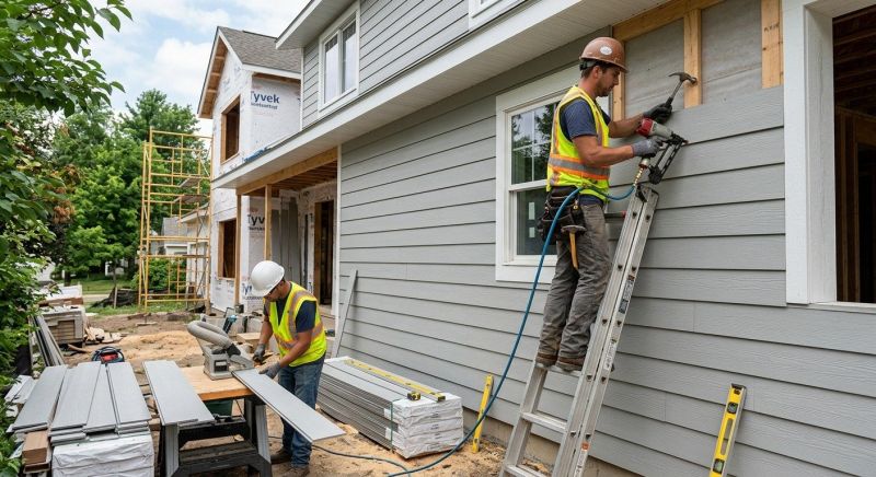 Fiber Siding Installation in Dekalb County, GA