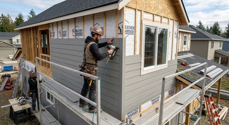Fiber Siding Installation in Rockdale County, GA