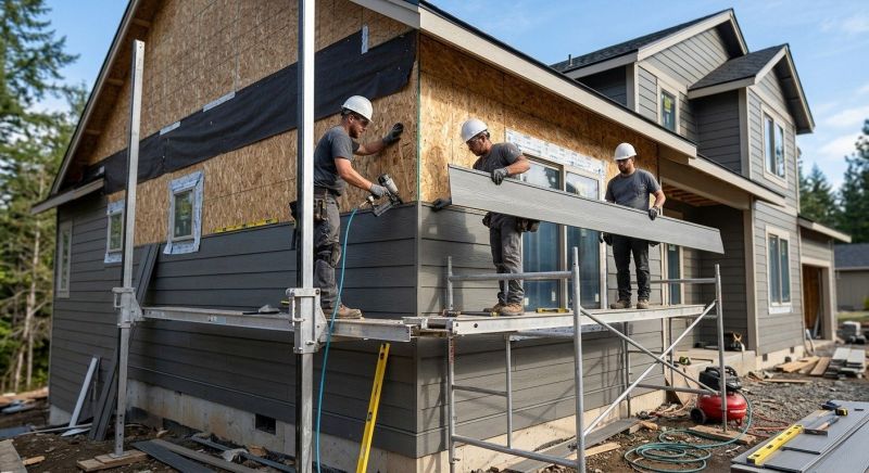 Fiber Siding Installation in Suwanee, GA