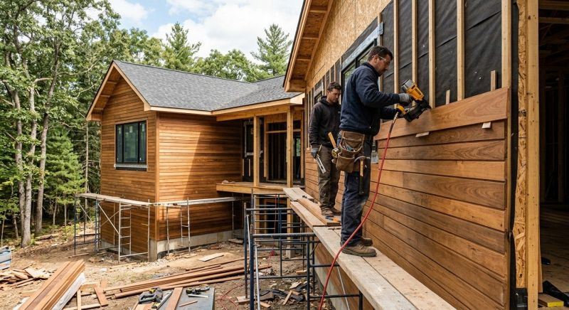 Hardwood Siding Installation in Bethlehem, GA