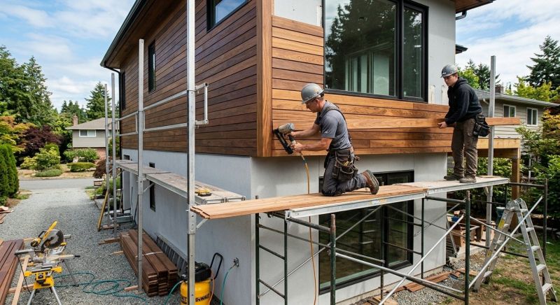Hardwood Siding Installation in Dekalb County, GA