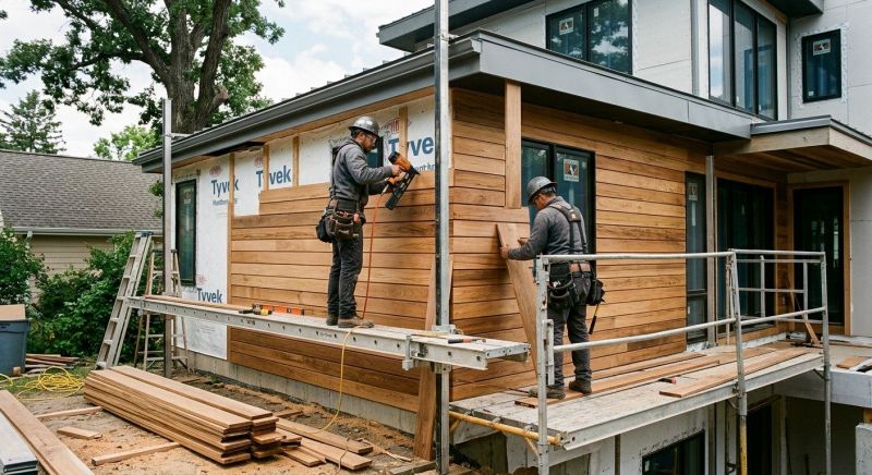 Hardwood Siding Installation in Gwinnett County, GA