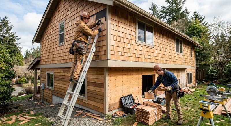 Hardwood Siding Installation in Walton County, GA