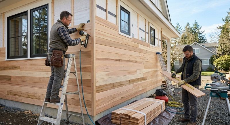 Hardwood Siding Installation in Rockdale County, GA