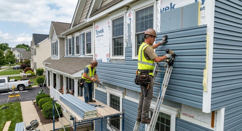 Insulated Siding Installation in Suwanee, GA