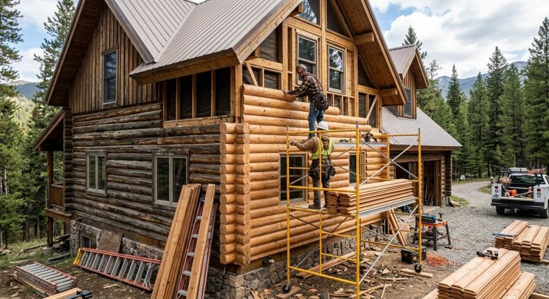 Log Siding Installation in Mansfield, GA