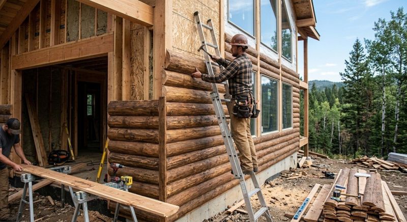 Log Siding Installation in Newton County, GA