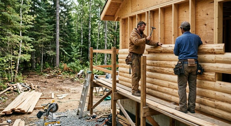Log Siding Installation in Newton County, GA