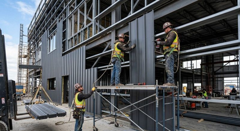 Metal Cladding Installation in Walton County, GA