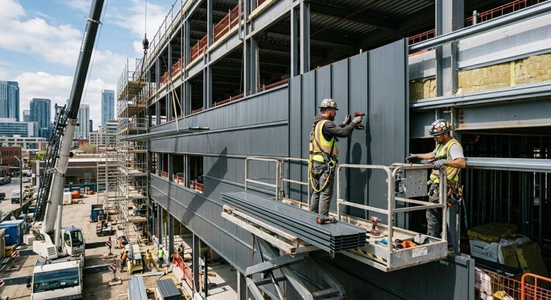Metal Cladding Installation in Walton County, GA