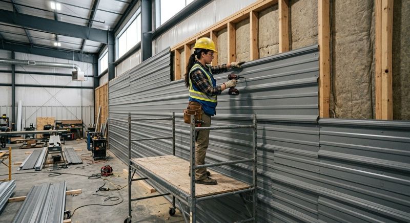 Metal Paneling Installation in Walton County, GA