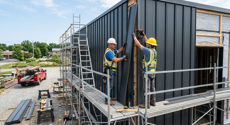 Metal Siding Installation in Ellenwood, GA