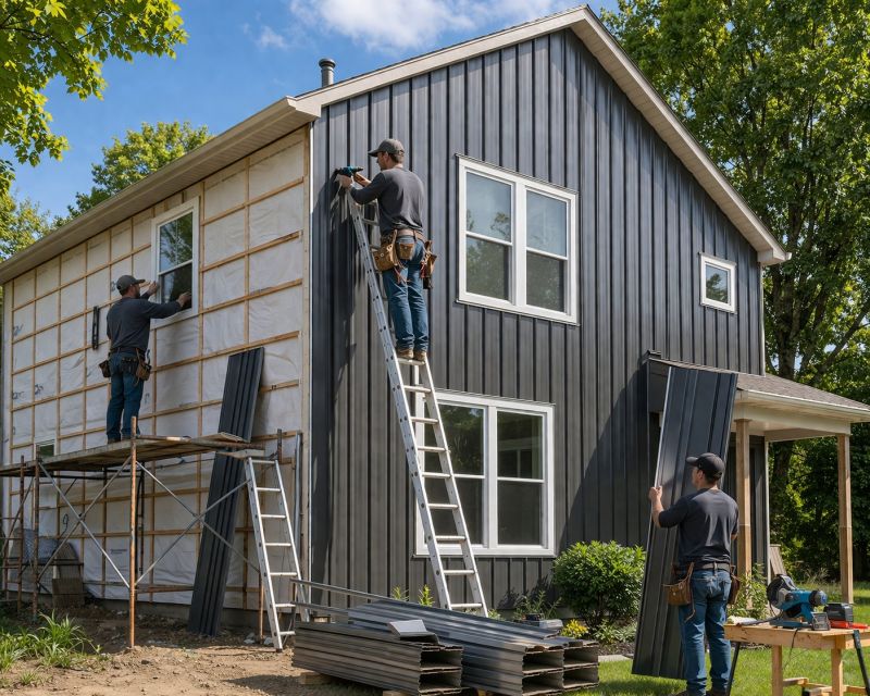 Metal Siding Installation in Tucker, GA