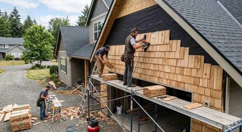 Shake Siding Installation in Braselton, GA