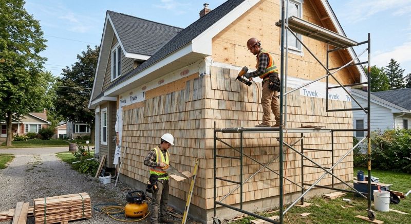 Shake Siding Installation in Loganville, GA