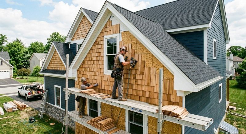 Shake Siding Installation in Oxford, GA