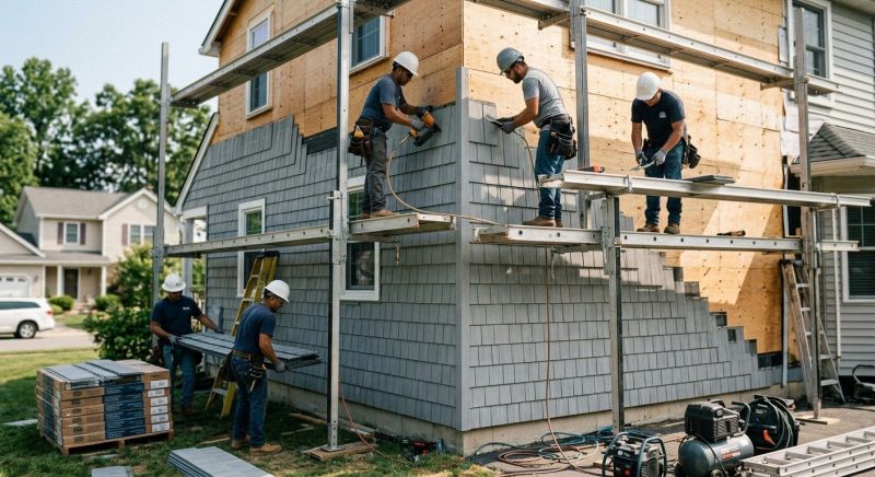 Shingle Siding Installation in Walton County, GA