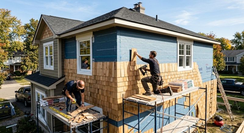 Shingle Siding Installation in Walton County, GA