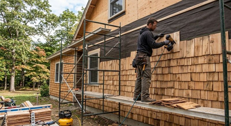 Shingle Siding Installation in Walton County, GA