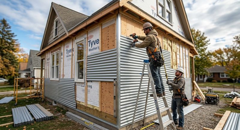 Tin Siding Installation in Walton County, GA