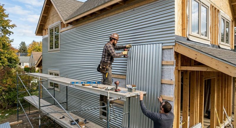 Tin Siding Installation in Walton County, GA