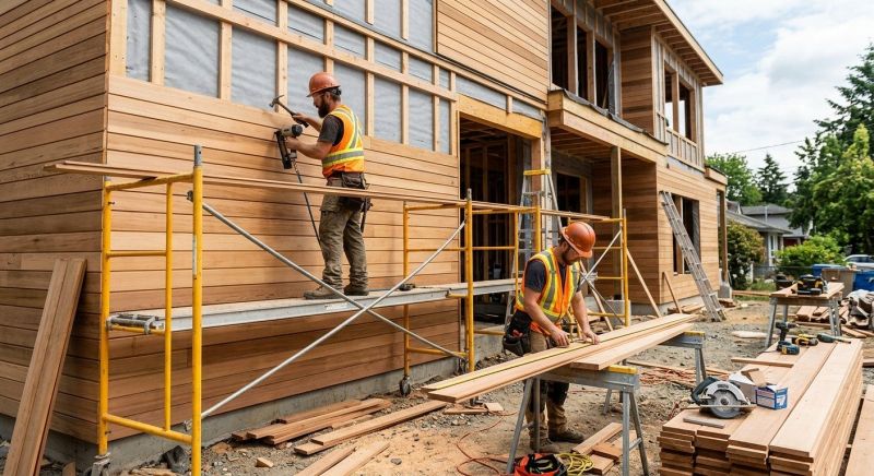 Wood Cladding Installation in Conyers, GA