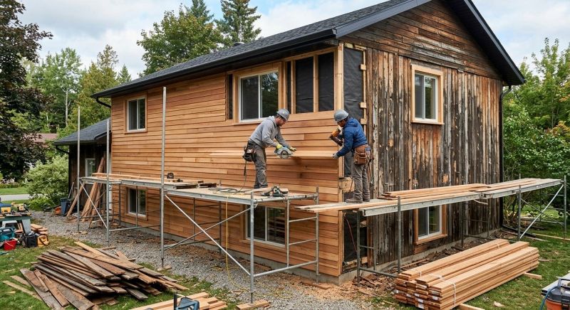 Wood Cladding Installation in Covington, GA