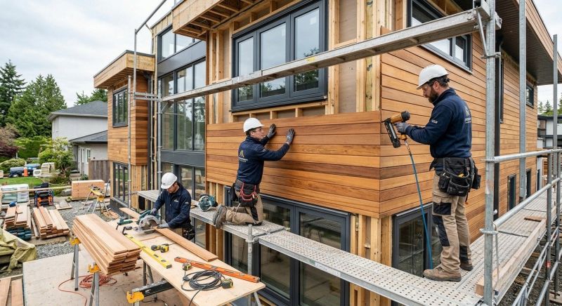 Wood Cladding Installation in Walton County, GA