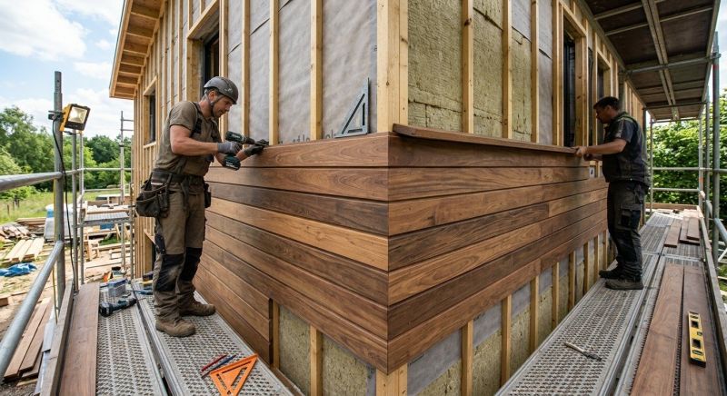 Wood Cladding Installation in Mansfield, GA