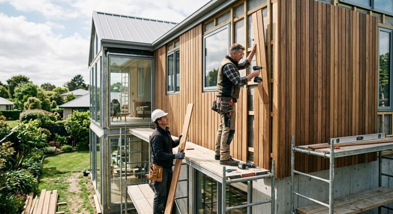 Wood Cladding Installation in Rockdale County, GA