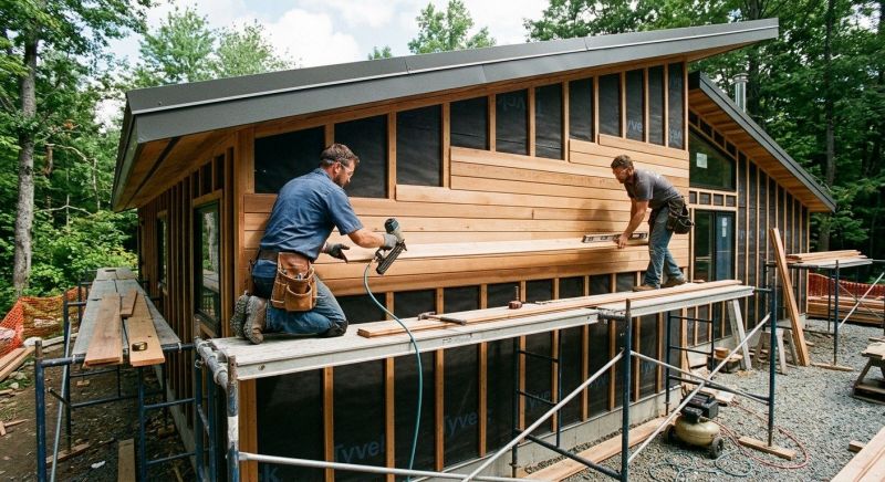 Wood Cladding Installation in Suwanee, GA