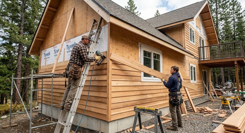 Wood Siding Installation in Buford, GA
